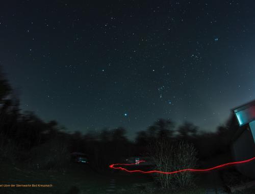 Nr. 03: Sternhimmel über der Sternwarte Bad Kreuznach