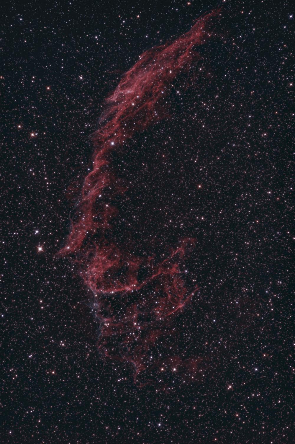 NGC6995 östlicher. Cirrusnebel vom 30.08.2019