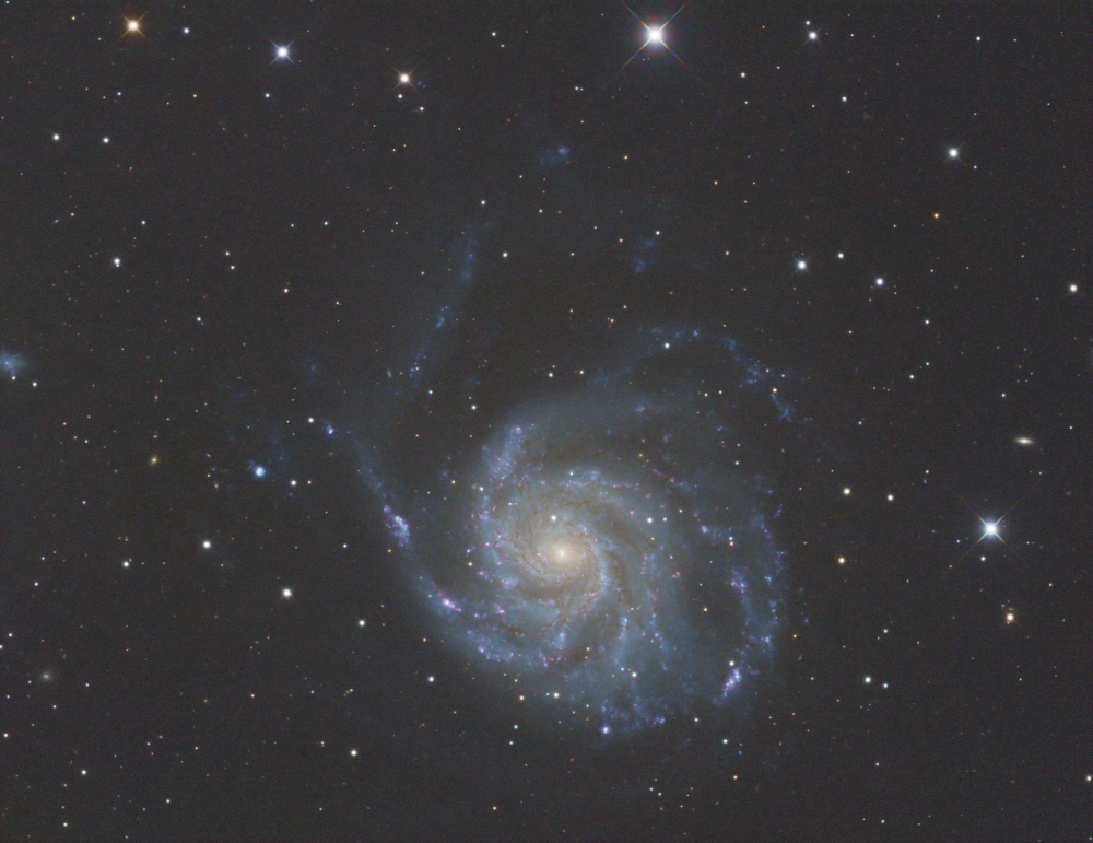 M 101 - NGC 5457 - Feuerradgalaxie